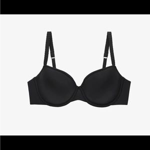 NEW Thirdlove 24/7 Classic T-Shirt Bra Black 36A 1/2 NWT 36A1/2